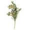 Set of 3 Artificial White Daisy Pick 12 Inch Floral Stem Fabric Petals Rustic Decor